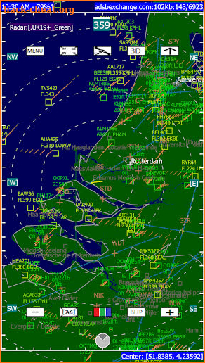 ADSB Flight Tracker Lite screenshot