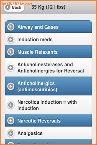 Adult Anesthesia screenshot