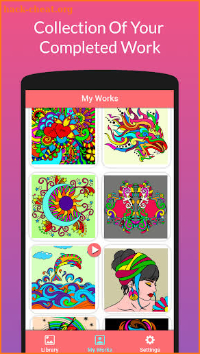 Adult Coloring Book screenshot