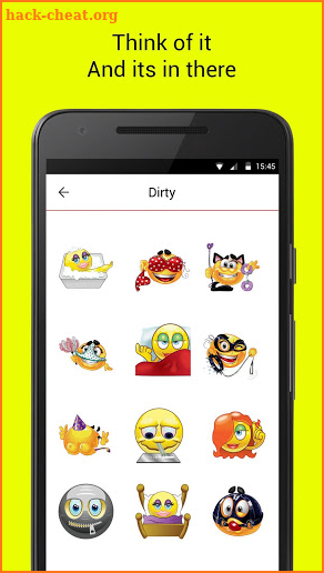 Adult Dirty Emojis screenshot