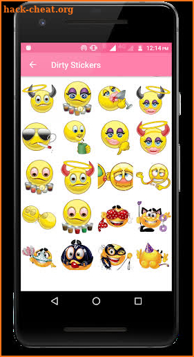 Adult Stickers screenshot