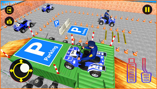 Advance Police Quad Bike Parking screenshot