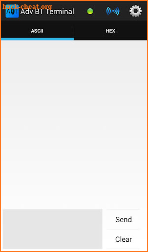 Advanced Bluetooth Terminal screenshot