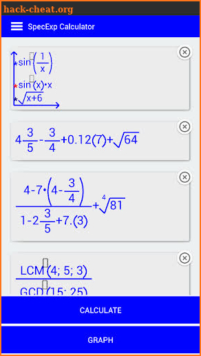 Advanced Calculator screenshot