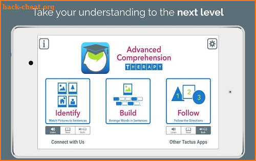 Advanced Comprehension Therapy screenshot