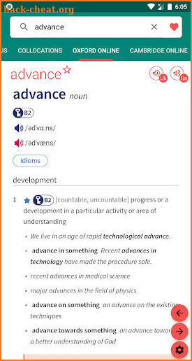 Advanced English Dictionary, Offline English Dict screenshot
