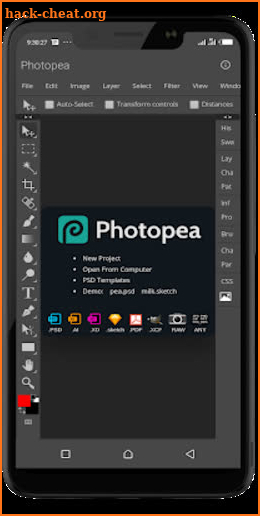 Advanced Photopea Editor | Pro screenshot