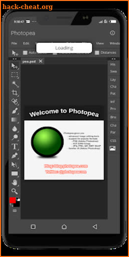 Advanced Photopea Editor | Pro screenshot