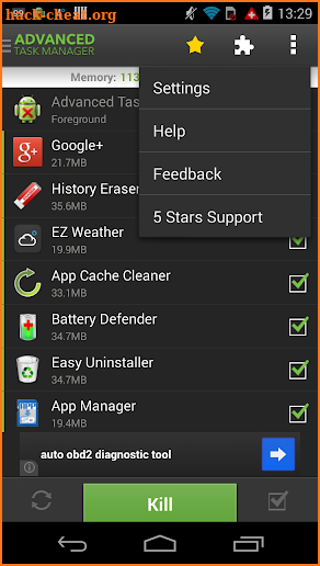 Advanced Task Manager screenshot