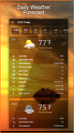 Advanced Weather Forecast: Live Weather & Widgets screenshot