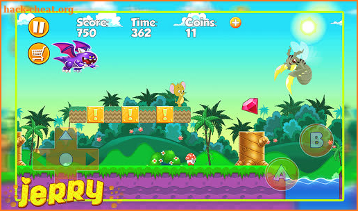 Adventure of jerry : jungle world screenshot