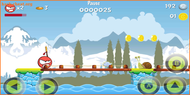 Adventure red ball 4,,in new world screenshot