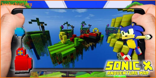 Adventure Sonic X Map screenshot