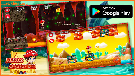 Adventurous Jacko - Island Of Pirates screenshot