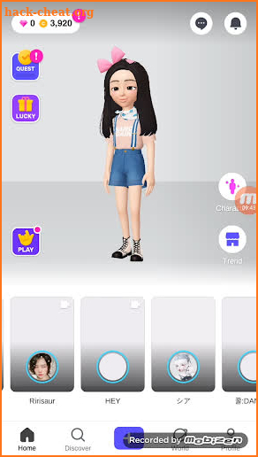 Advice Zepeto Avatar maker screenshot