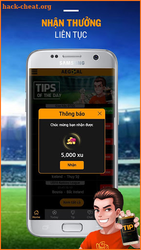 Aegoal - nhận định - Tip bóng đá screenshot