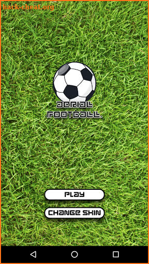 Aerial football screenshot