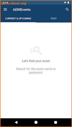 AERIEvents screenshot