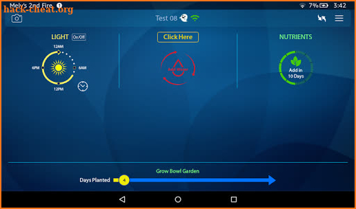 AeroGarden Wi-Fi (Tablet) screenshot