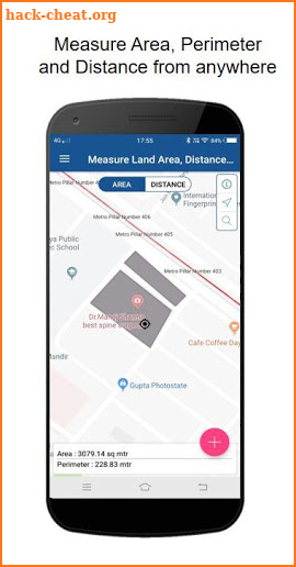 AeroGMS Measure - Area, Distance, Perimeter (GPS) screenshot