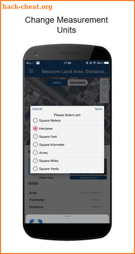 AeroGMS Measure - Area, Distance, Perimeter (GPS) screenshot