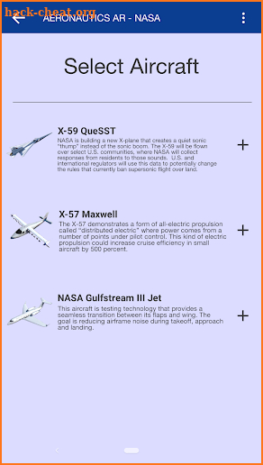 Aeronautics AR screenshot