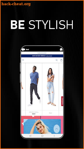 Aeropostale app screenshot