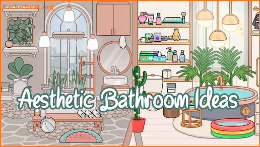 Aesthetic Bathroom Ideas Toca screenshot