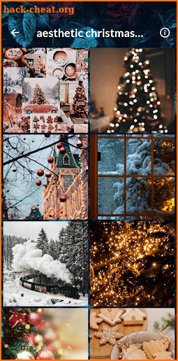 aesthetic christmas wallpapers screenshot