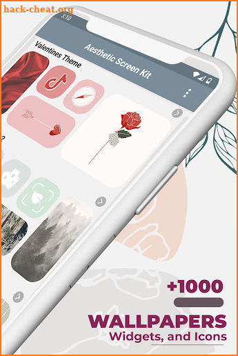 Aesthetic Icons Widgets Themes screenshot