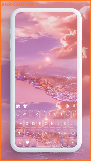 Aesthetic Keyboard Background screenshot