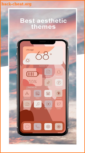 Aesthetic Kit - Home screen Icons & Themes Helper screenshot