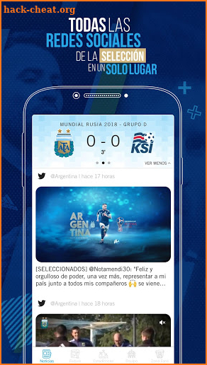 AFA Selección - APP OFICIAL screenshot