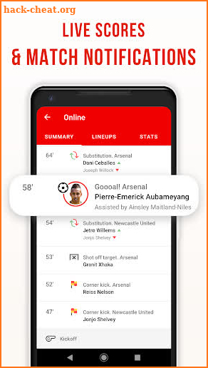 AFC Live – Not official app for Arsenal FC fans screenshot