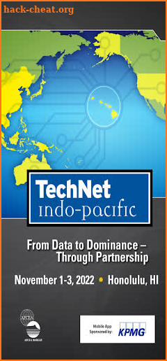 AFCEA TechNet IndoPacific 2022 screenshot