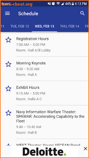 AFCEA/USNI WEST 2019 screenshot