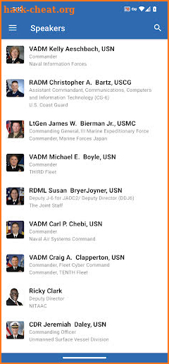 AFCEA/USNI WEST 2023 screenshot