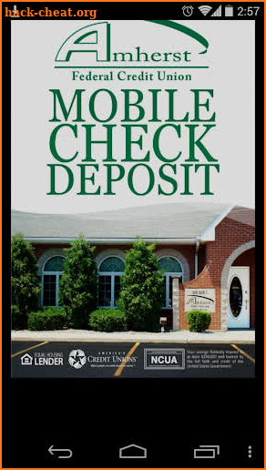 AFCU Check Deposit screenshot