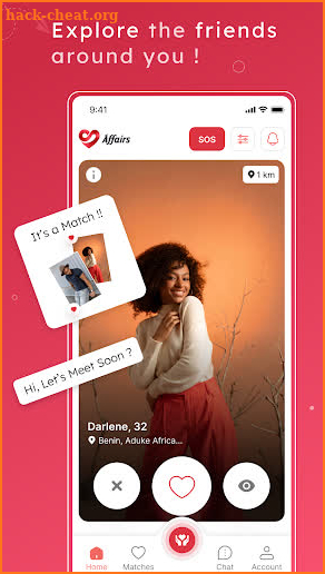 Affairs — dating support screenshot