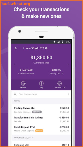 Affinity Plus Mobile Banking screenshot