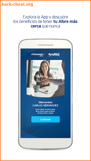 AforeMóvil Citibanamex screenshot