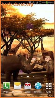 Africa 3D Pro Live Wallpaper screenshot