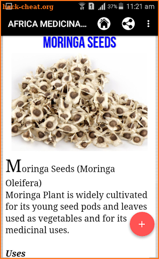 Africa Medicinal Seeds screenshot