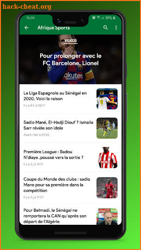 Africa Sports screenshot