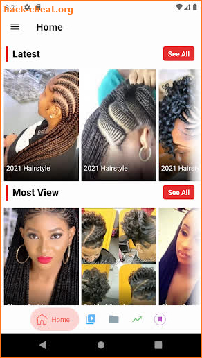 African Braids Hairstyle screenshot