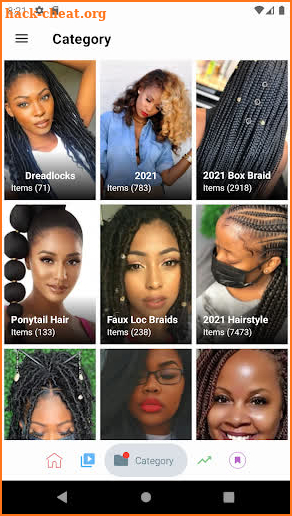 African Braids Hairstyle screenshot