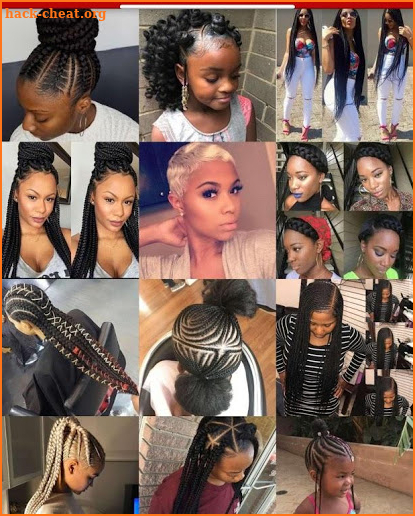 African Braids Hairstyles screenshot