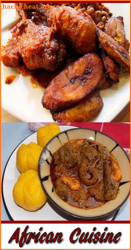 African Cuisine (Free Food App) screenshot