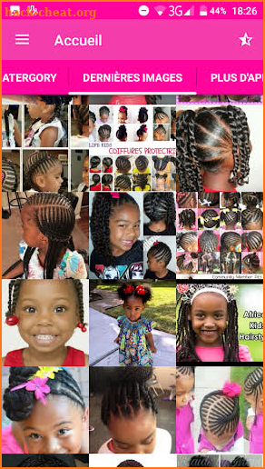 African Kids Hairstyle screenshot