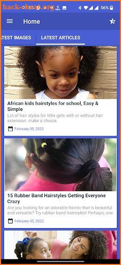 African kids Hairstyle Models screenshot